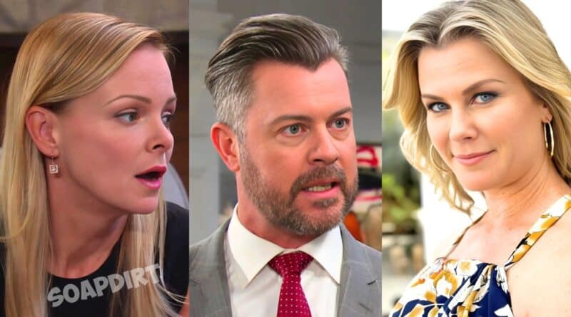 Days of Our Lives: Belle Black (Martha Madison) - Sami Brady (Alison Sweeney) - EJ DiMera (Dan Feuerriegel)