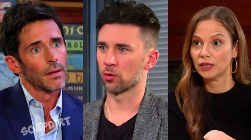 Days of Our Lives Spoilers: Chad DiMera (Billy Flynn) - Ava Vitali (Tamara Braun) - Shawn Brady (Brandon Beemer)