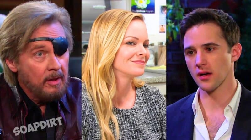Days of Our Lives: JJ Deveraux (Colton Little) - Steve Johnson (Stephen Nichols) - Belle Black (Martha Madison)