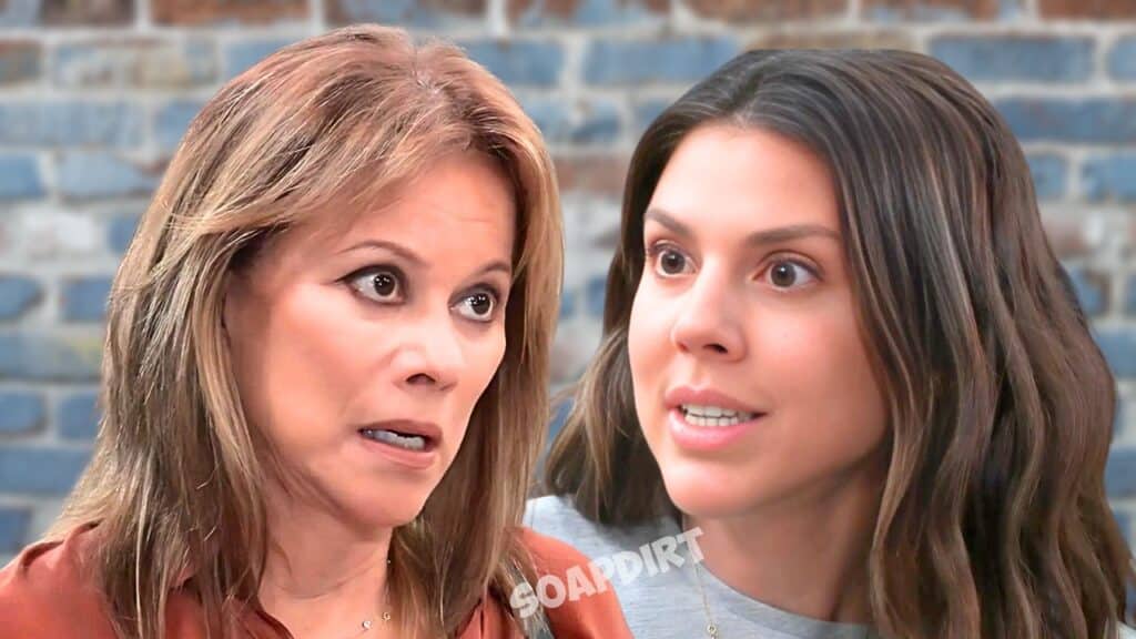 General Hospital: Alexis Davis (Nancy Lee Grahn) - Kristina Corinthos-Davis (Kate Mansi)