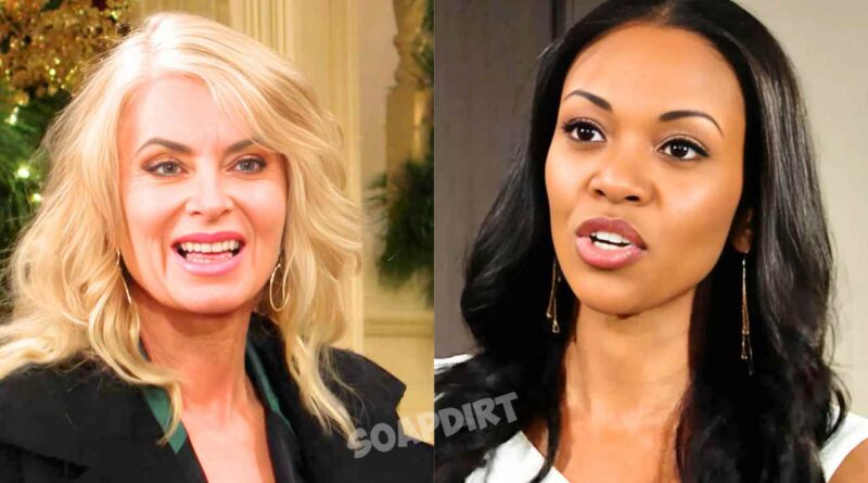 Young and the Restless Comings and Goings: Amanda Sinclair (Mishael Morgan) - Ashley Abbott (Eileen Davidson)