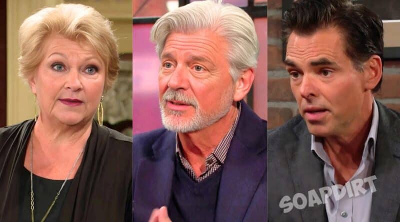 Young and the Restless Spoilers: Alan Laurent (Christopher Cousins) - Billy Abbott (Jason Thompson) - Traci Abbott (Beth Maitland)