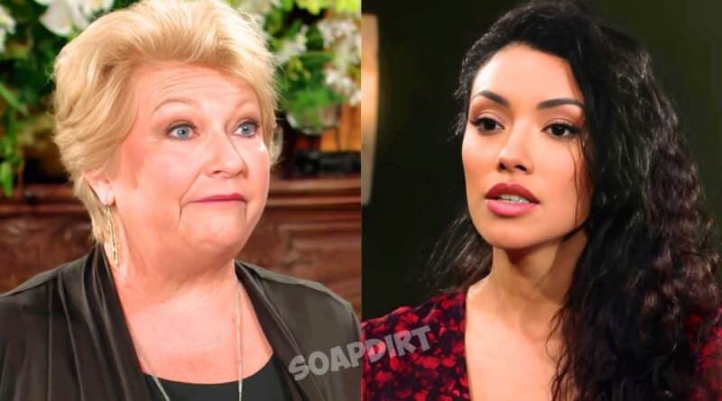 Young and the Restless: Audra Charles (Zuleyka Silver) - Traci Abbott (Beth Maitland)