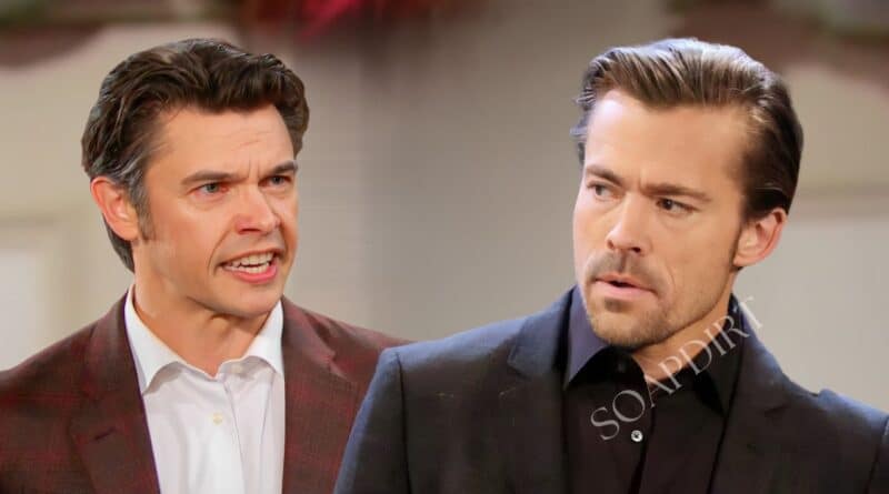 Days of our Lives Spoilers: Philip Kiriakis (John-Paul Lavoisier) - Xander Cook Kiriakis (Paul Telfer)