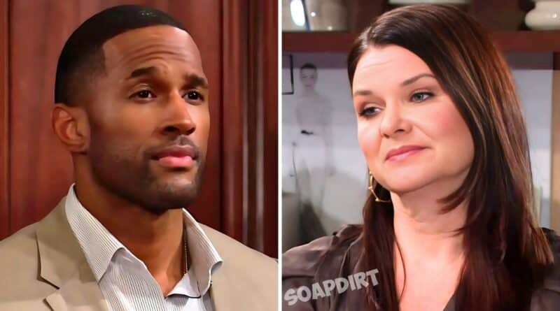 Bold and the Beautiful: Carter Walton (Lawrence Saint-Victor) - Katie Logan (Heather Tom)