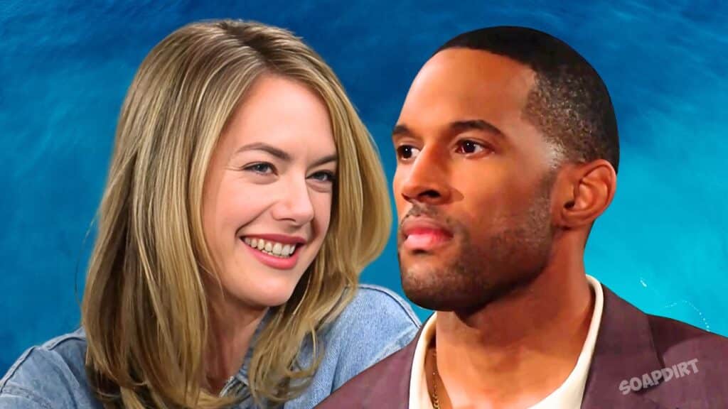 Bold and Beauty: Hope Logan (Annika Noelle) - Lawrence Saint - Victor