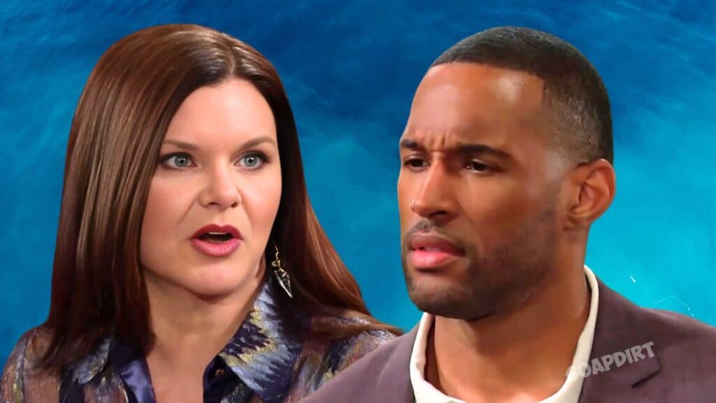 Bold and the Beautiful: Carter Walton (Lawrence Saint-Victor) - Katie Logan (Heather Tom)
