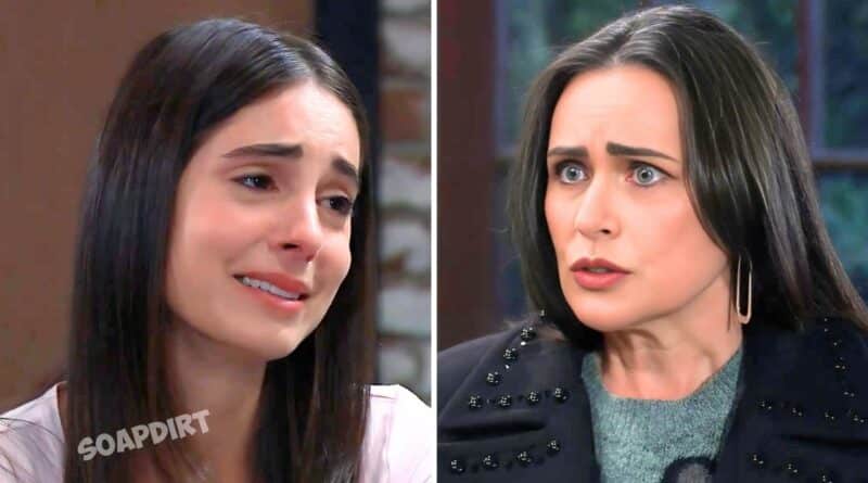 General Hospital: Lois Cerullo (Rena Sofer) - Molly Lansing-Davis (Kristen Vaganos)