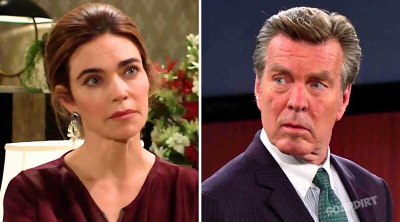 Young and the Restless Spoilers: Jack Abbott (Peter Bergman) - Victoria Newman (Amelia Heinle)