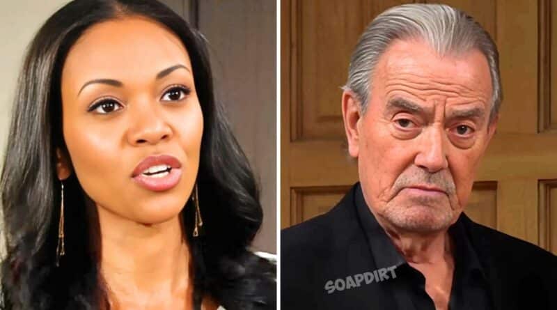 Young and the Restless Spoilers: Amanda Sinclair (Mishael Morgan) - Victor Newman (Eric Braeden)