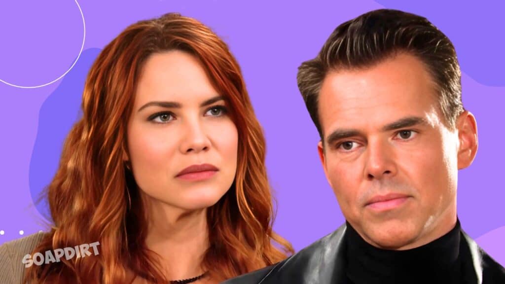 Young and Uneasy: Sally Spectra (Courtney Hope) - Billy Abbott (Jason Thompson)