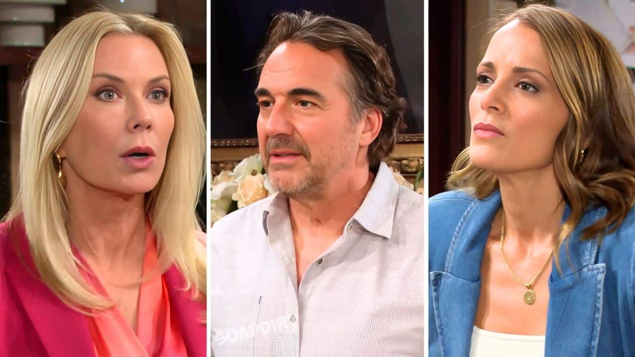 Bold and Beautiful LEAK: Ridge & Brooke Reunite as Taylor Faces Heartbreak!