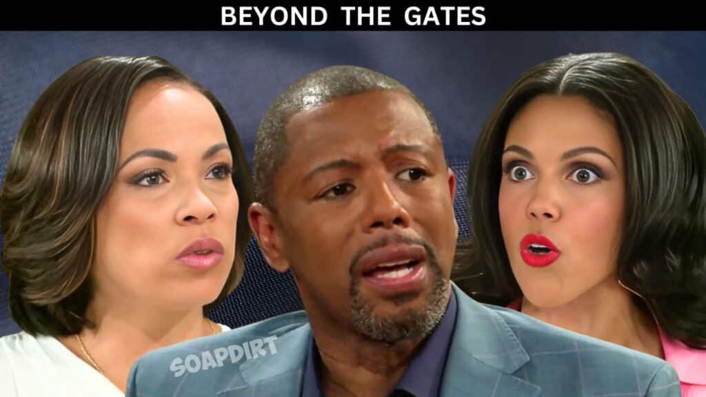 Beyond the Gates Predictions: Dr. Nicole Dupree Richardson (Daphnee Duplaix) - Dani Dupree (Karla Mosley) - Dr. Doug McBride (Jason Graham)