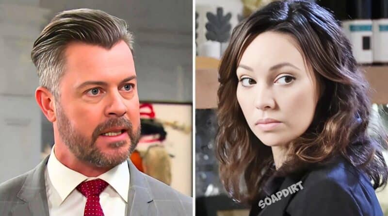 Days of Our Lives Spoilers: EJ DiMera (Dan Feuerriegel) - Gwen Rizczech (Emily O'Brien)