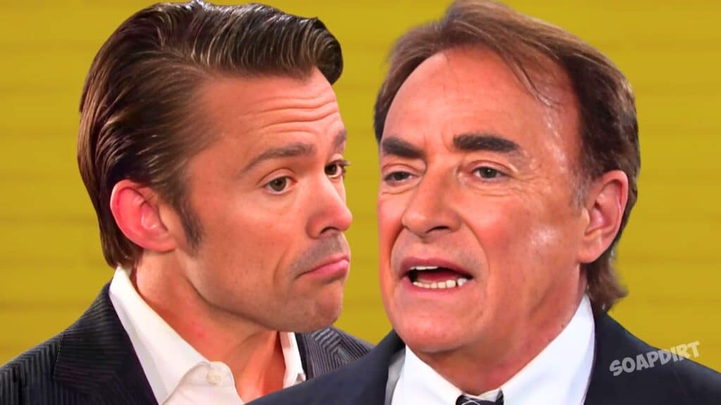 Days of Our Lives Spoilers: Philip Kiriakis (John-Paul Lavoisier) - Tony DiMera (Thaao Penghlis)