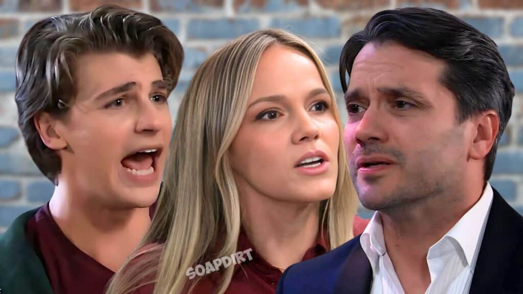 General Hospital: Lulu Spencer (Alexa Havins Bruening) - Gio Palmieri (Giovanni Mazza) - Dante Falconeri (Dominic Zamprogna)