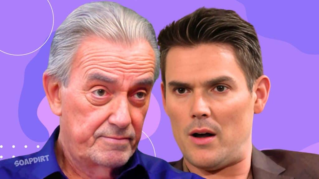 Young and the Restless Spoilers: Victor Newman (Eric Braeden) - Adam Newman (Mark Grossman)