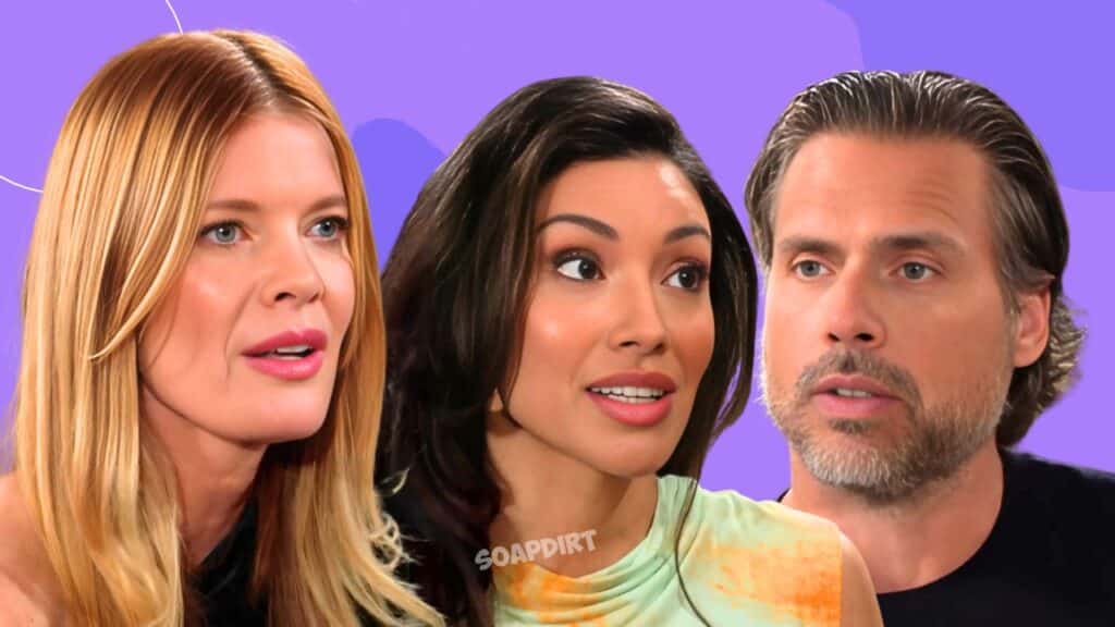 Young and the Restless: Phyllis Summers (Michelle Stafford) - Nick Newman (Joshua Morrow) - Audra Charles (Zuleyka Silver)
