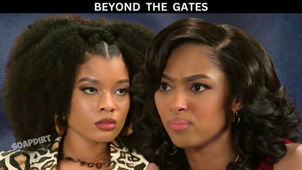 Más allá de las puertas: Eva Thomas (Ambyr Michelle) - Katherine "Kat" Richardson (Colby Muhammad)