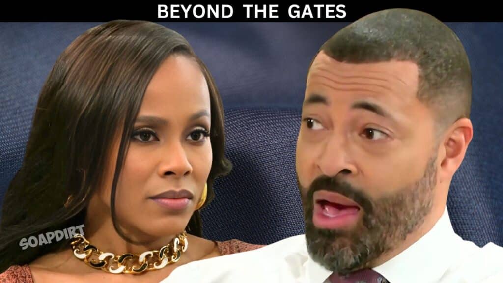 Beyond the Gates: Hayley Lawson (Marquita Goings) - Bill Hamilton (Timon Kyle Durrett)