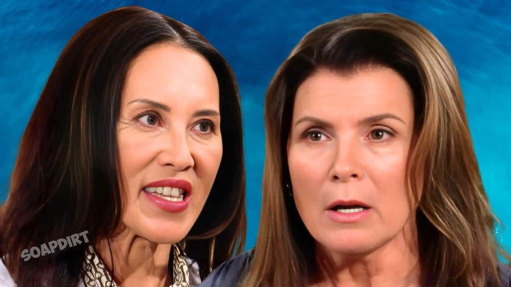 Bold and the Beautiful: Li Finnegan (Naomi Matsuda) - Sheila Carter (Kimberlin Brown)