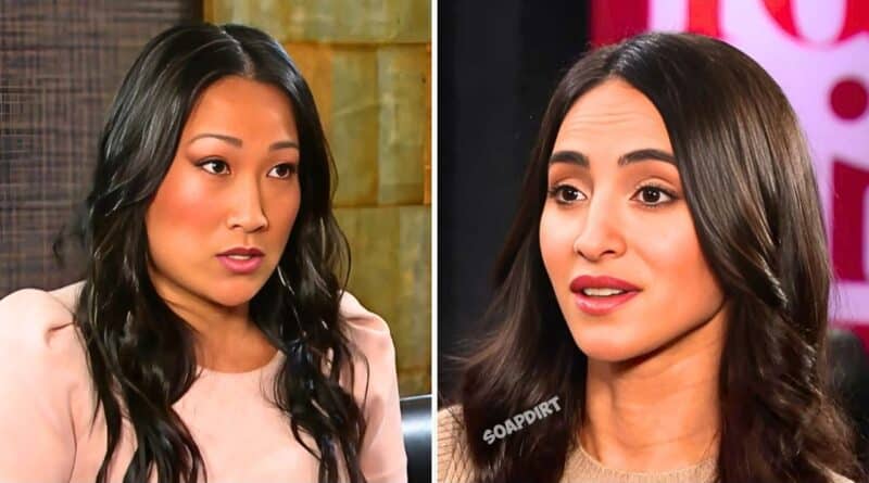 Days of Our Lives Spoilers: Gabi Hernandez (Cherie Jimenez) - Melinda Trask (Tina Huang)