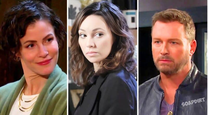 Days of Our Lives: Brady Black (Eric Martsolf) - Sarah Horton (Linsey Godfrey) - Gwen Rizczech (Emily O'Brien)