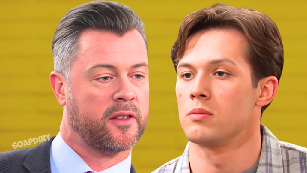 Days of Our Lives: EJ DiMera (Dan Feuerriegel) - Tate Black (Leo Howard)
