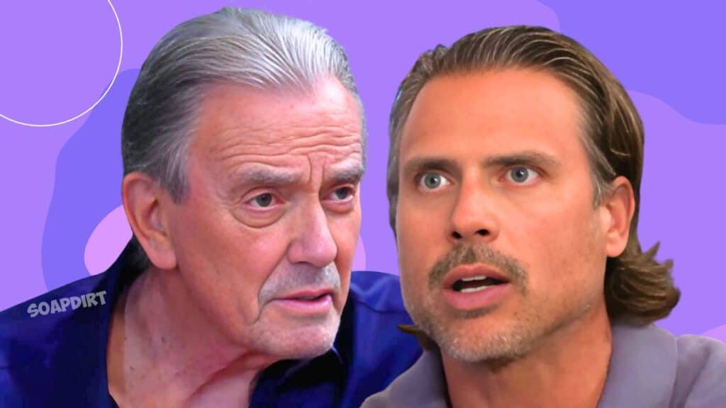 Spoilers Young and the Restless: Victor Newman (Eric Braeden) - Nick Newman (Joshua Morrow)
