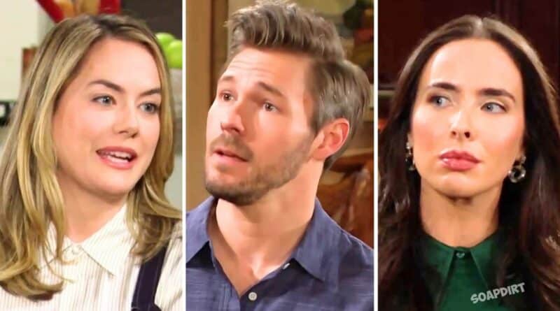 Bold and the Beautiful: Liam Spencer (Scott Clifton) - Hope Logan (Annika Noelle) - Ivy Forrester (Ashleigh Brewer)