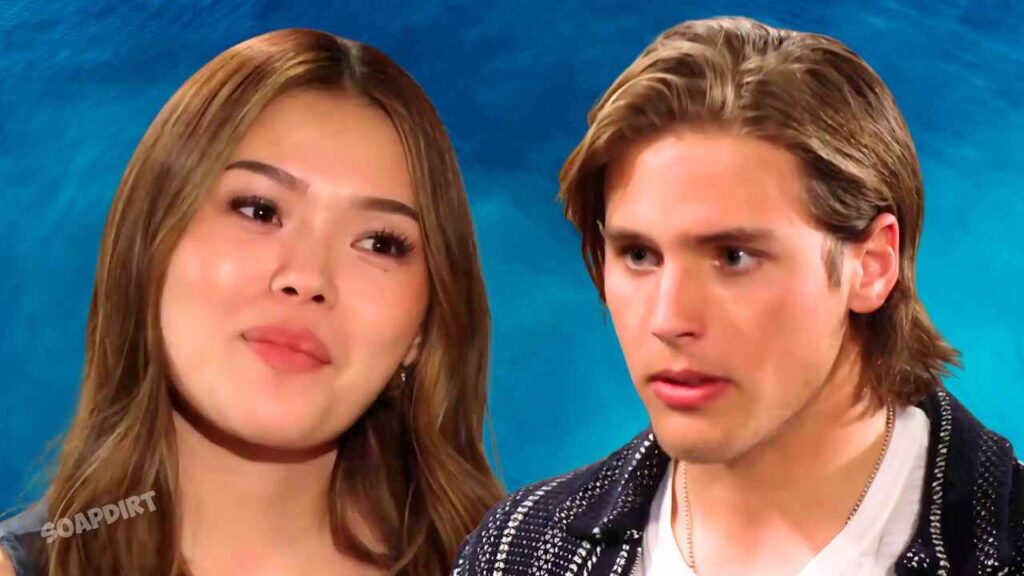   Bold and the Beautiful: Luna Nozawa (Lisa Yamada) - Will Spencer (Crew Morrow) 