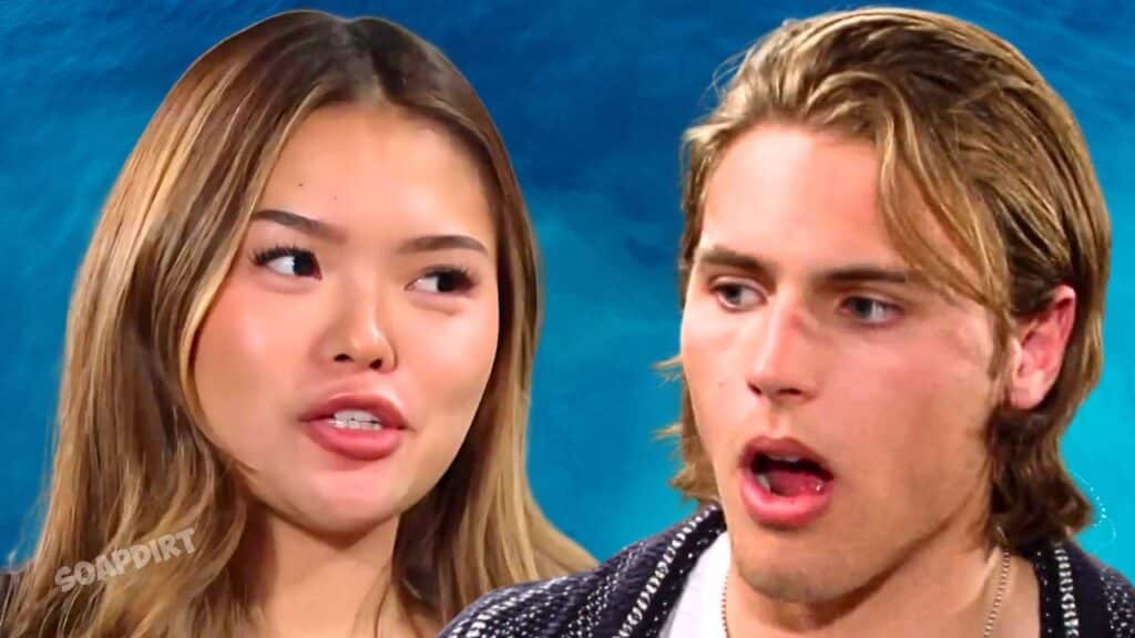 Bold and the Beautiful: Luna Nozawa (Lisa Yamada) - Will Spencer (Crew Morrow)