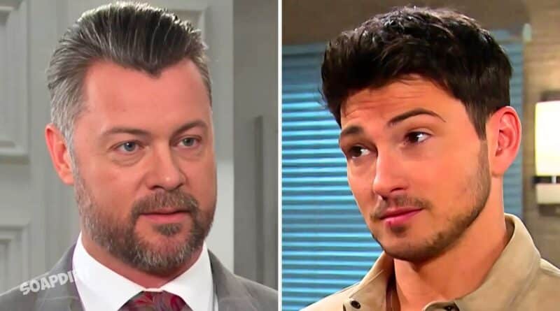 Days of Our Lives Spoilers: EJ DiMera (Dan Feuerriegel) - Alex Kiriakis (Robert Scott Wilson)