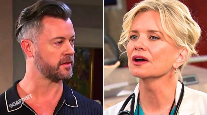Days of Our Lives: EJ DiMera (Dan Feuerriegel) - Kayla Brady (Mary Beth Evans)