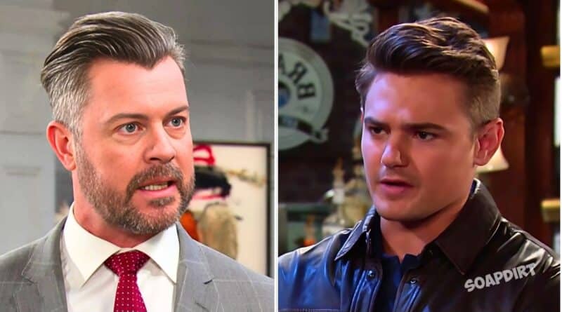 Days of Our Lives: EJ DiMera (Dan Feuerriegel) - Johnny DiMera (Carson Boatman)