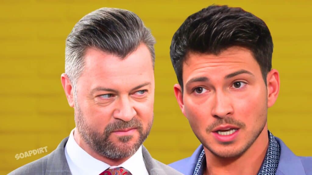 Days of Our Lives Spoilers: EJ DiMera (Dan Feuerriegel) - Alex Kiriakis (Robert Scott Wilson)