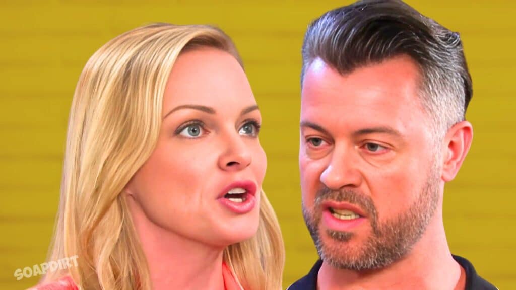 Days of Our Lives: Belle Black (Martha Madison) - EJ Dimera (Dan Feuerriegel) 