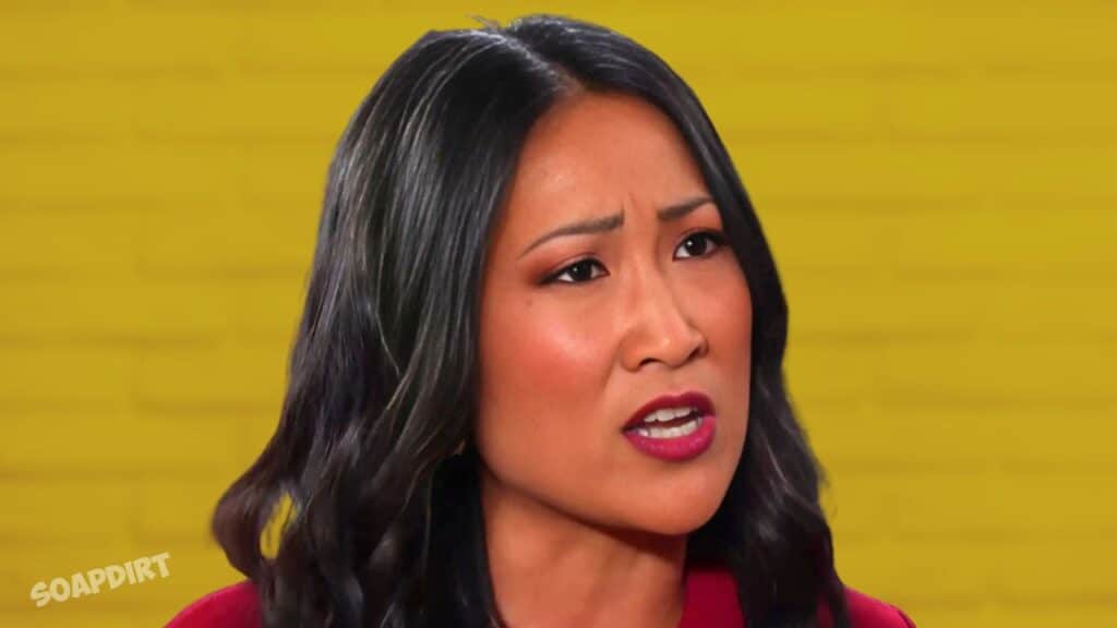 Días de nuestras vidas: Melinda Trask (Tina Huang) 
