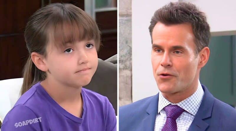General Hospital: Drew Cain Quartermaine (Cameron Mathison) - Scout Cain (Cosette Abinante)