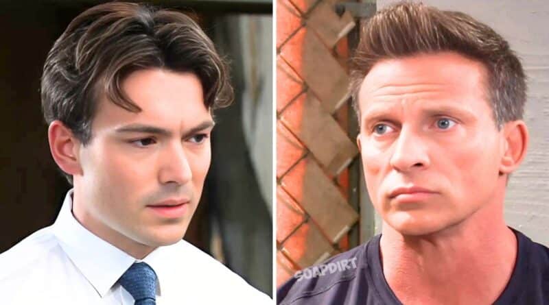 General Hospital Spoilers: Jason Morgan (Steve Burton) - Michael Corinthos (Rory Gibson)