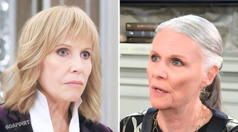 General Hospital: Monica Quartermaine (Leslie Charleson) - Tracy Quartermaine (Jane Elliot)