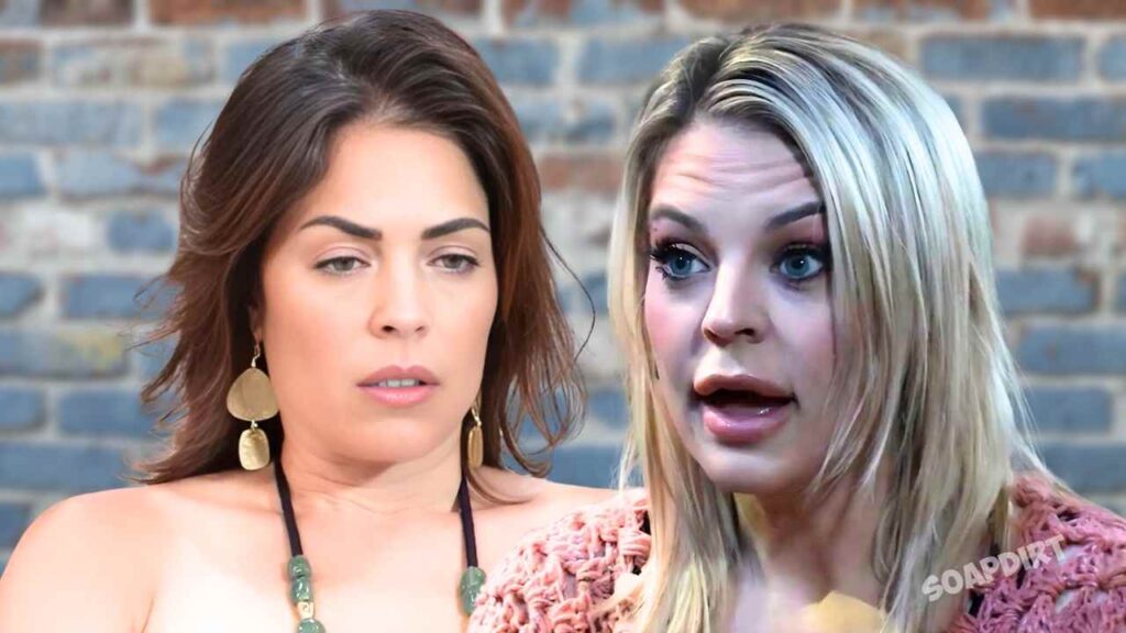 General Hospital Spoilers: Maxie Jones (Kirsten Storms) - Britt Westbourne (Kelly Thiebaud)