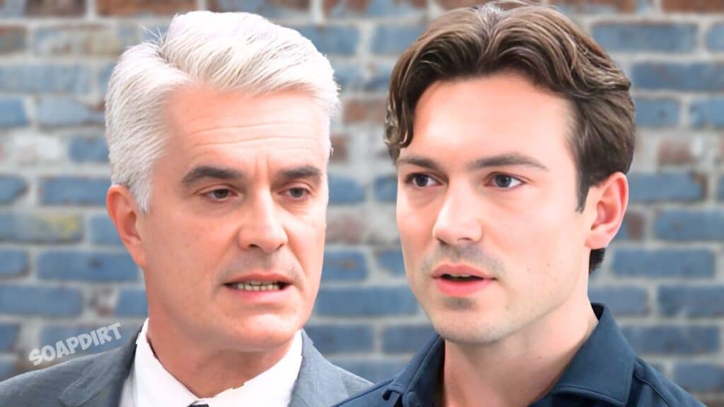 General Hospital Spoilers: Ric Lansing (Rick Hearst) - Michael Corinthos (Rory Gibson)