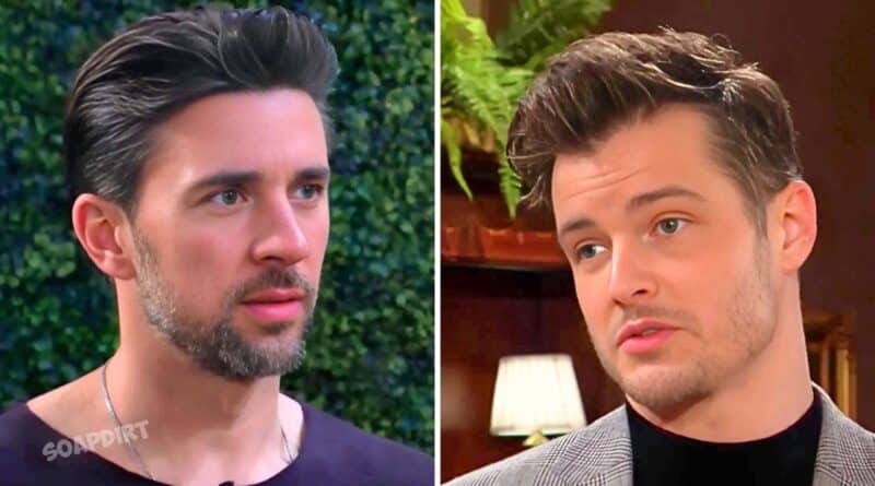 Young and the Restless Spoilers: Kyle Abbott (Michael Mealor) - Cane Ashby (Billy Flynn)