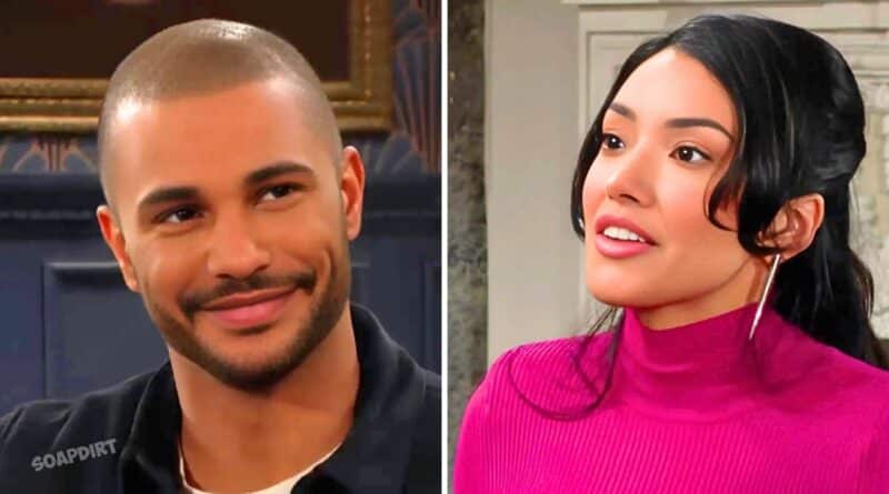 Young and the Restless: Audra Charles (Zuleyka Silver) - Holden Novak (Nathan Owens)