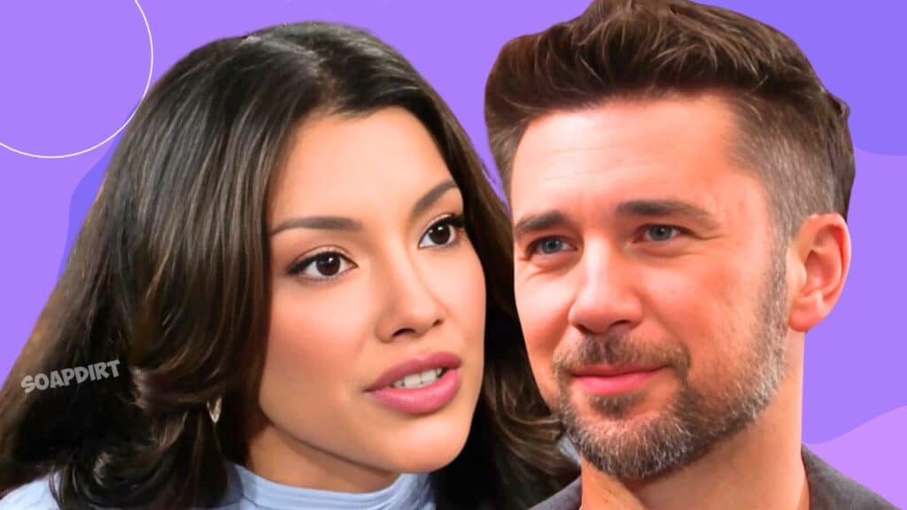 Young and the Restless: Audra Charles (Zuleyka Silver) - Cane Ashby (Billy Flynn)