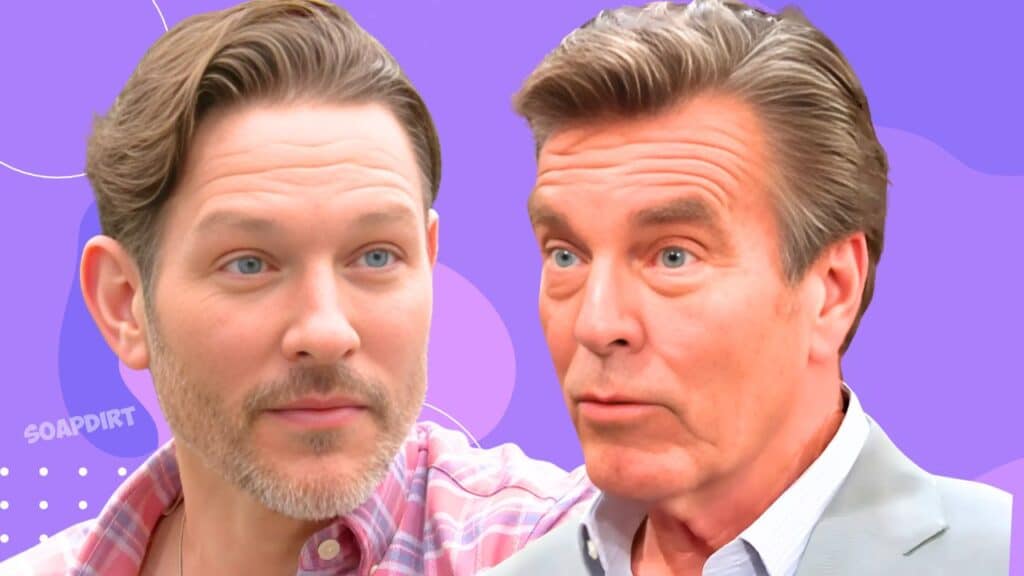 Small and lowly: Daniel Romalotti (Michael Graziadei) - Jack Abbott (Peter Bergman)
