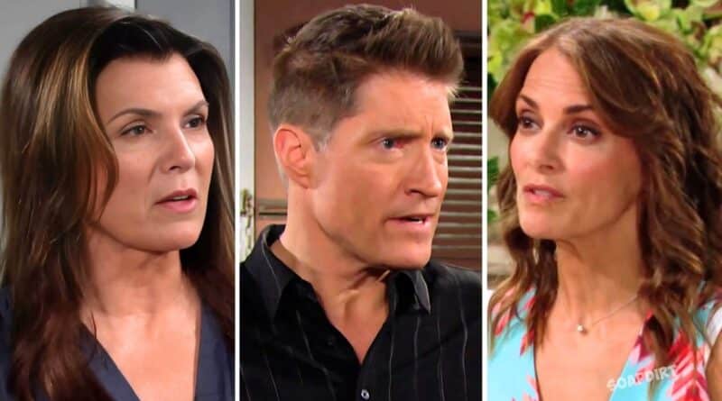 Bold and the Beautiful: Taylor Hayes (Rebecca Budig) - Deacon Sharpe (Sean Kanan) - Sheila Carter (Kimberlin Brown)