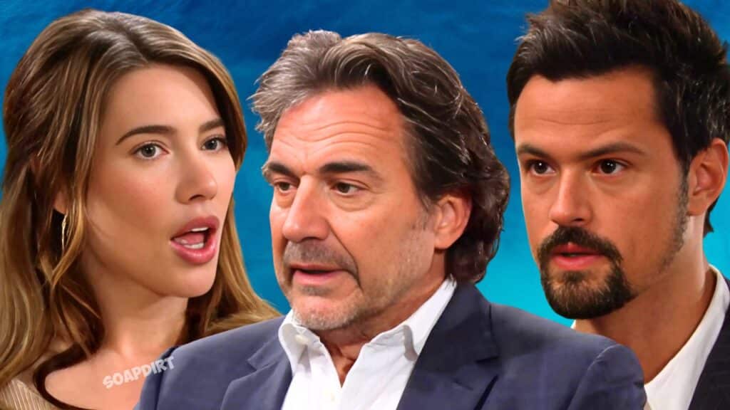 Bold and the Beautiful: Thomas Forrester (Matthew Atkinson) - Ridge Forrester (Thorsten Kaye) - Steffy Forrester (Jacqueline MacInnes Wood)
