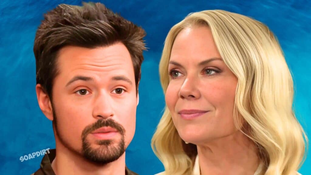 Bold and Good: Thomas Forestores (Matthew Atkinson) - Brooke Logan (Katherine Kelly Lang) 